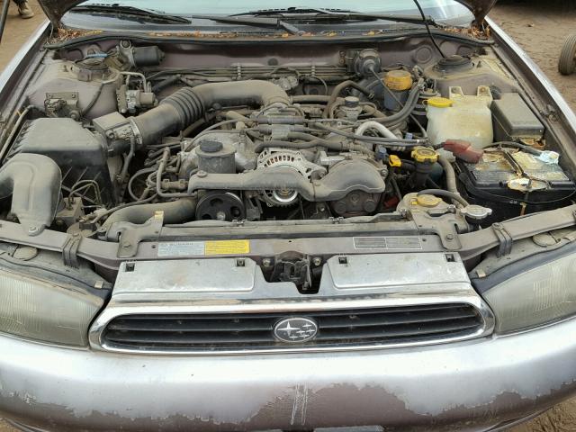 4S3BD4358T7211678 - 1996 SUBARU LEGACY L BROWN photo 7