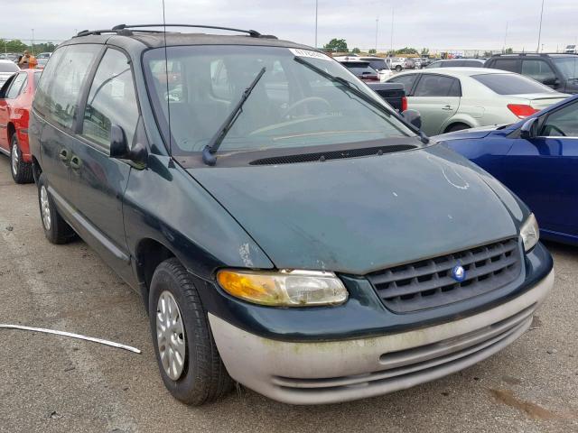 2P4FP2533WR635258 - 1998 PLYMOUTH VOYAGER GREEN photo 1