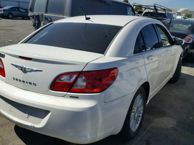 1C3LC56K18N230403 - 2008 CHRYSLER SEBRING TO WHITE photo 4