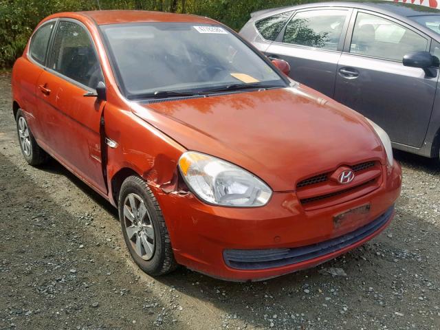 KMHCM36C28U103005 - 2008 HYUNDAI ACCENT GS RED photo 9