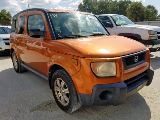 5J6YH18716L012596 - 2006 HONDA ELEMENT EX ORANGE photo 1