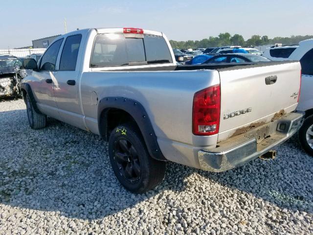 1D7HU18D53J640536 - 2003 DODGE RAM 1500 S GRAY photo 3