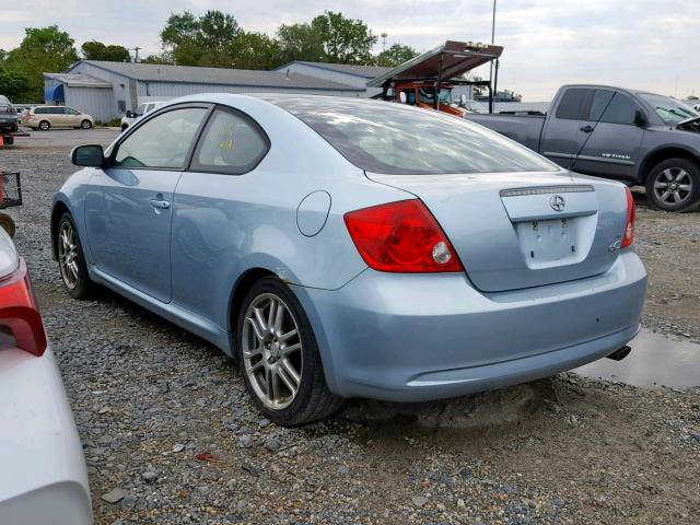 JTKDE177560128554 - 2006 TOYOTA SCION TC ლურჯი ფოტო 3