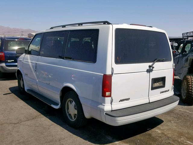 1GNDM19W1YB105284 - 2000 CHEVROLET ASTRO WHITE photo 3