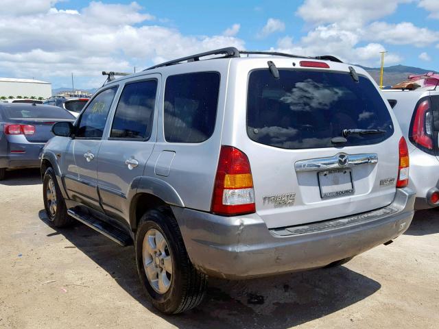 4F2YU09171KM56294 - 2001 MAZDA TRIBUTE LX SILVER photo 3