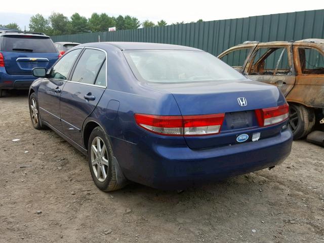 1HGCM66593A060351 - 2003 HONDA ACCORD EX BLUE photo 3