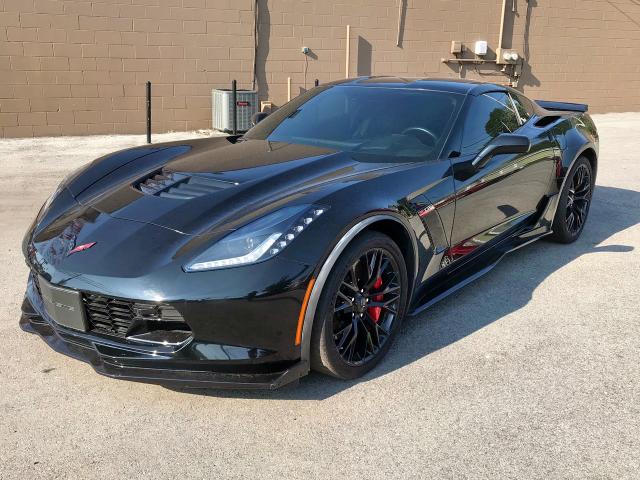 1G1YS2D64K5600977 - 2019 CHEVROLET CORVETTE Z BLACK photo 2