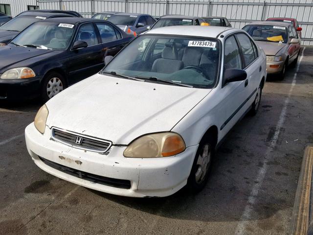 2HGEJ667XWH584570 - 1998 HONDA CIVIC LX WHITE photo 2