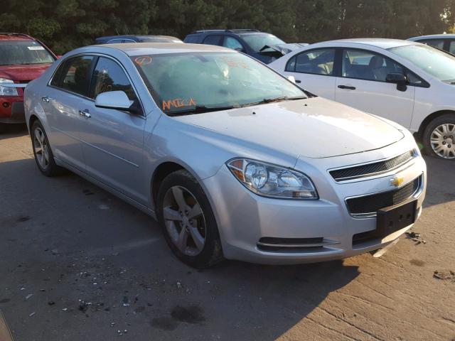 1G1ZC5EU6CF379653 - 2012 CHEVROLET MALIBU 1LT SILVER photo 1