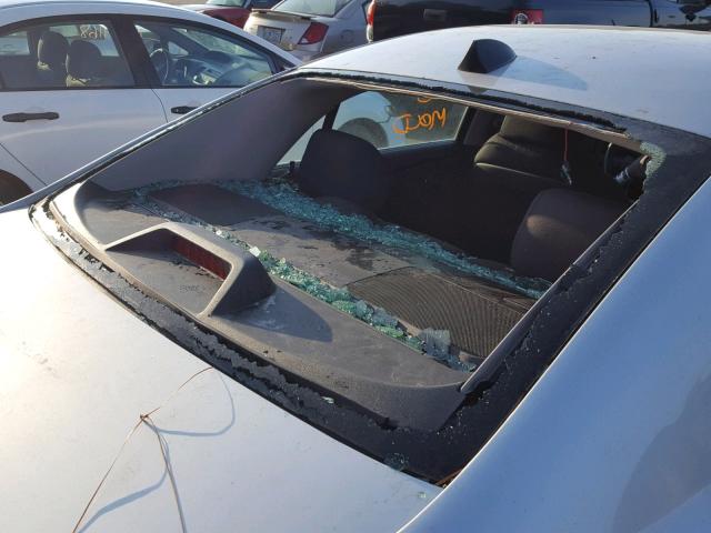 1G1ZC5EU6CF379653 - 2012 CHEVROLET MALIBU 1LT SILVER photo 9