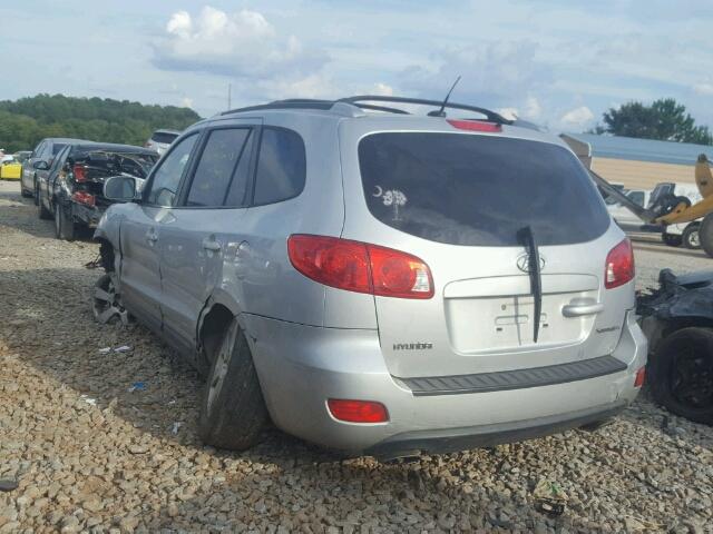 5NMSH13E19H308709 - 2009 HYUNDAI SANTA FE S GRAY photo 3