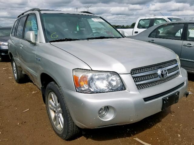 JTEDW21A770022201 - 2007 TOYOTA HIGHLANDER SILVER photo 1