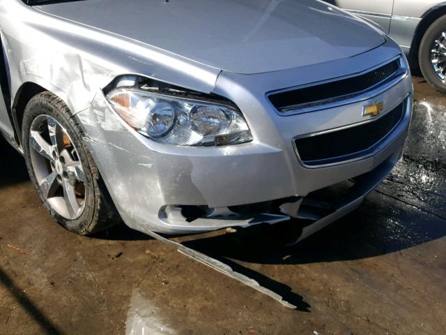 1G1ZJ57B494173947 - 2009 CHEVROLET MALIBU 2LT SILVER photo 9