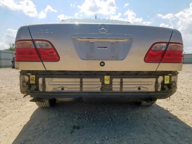 WDBJF65J21B223605 - 2001 MERCEDES-BENZ E 320 GOLD photo 9