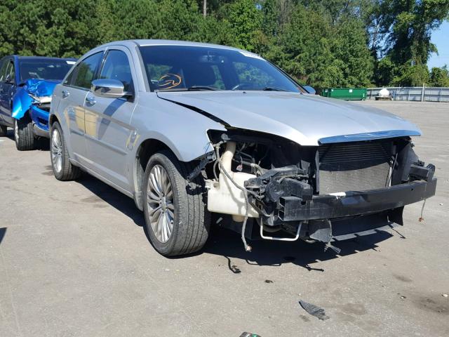 1C3CCBCB8CN162693 - 2012 CHRYSLER 200 LIMITE SILVER photo 1