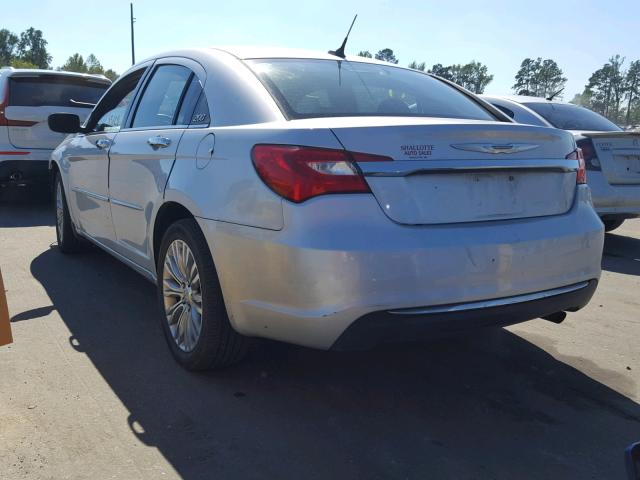 1C3CCBCB8CN162693 - 2012 CHRYSLER 200 LIMITE SILVER photo 3