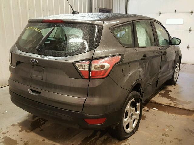 1FMCU0F79HUC87957 - 2017 FORD ESCAPE S CHARCOAL photo 4