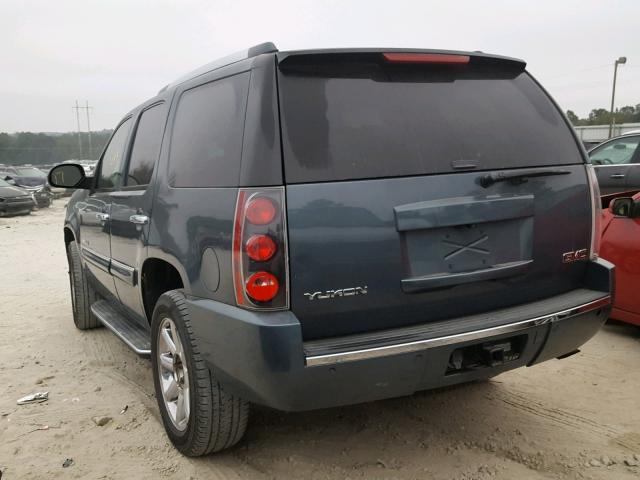 1GKFK63847J324859 - 2007 GMC YUKON DENA BLUE photo 3