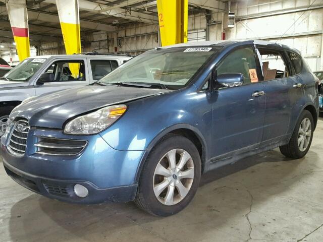 4S4WX83CX64429718 - 2006 SUBARU B9 TRIBECA BLUE photo 2