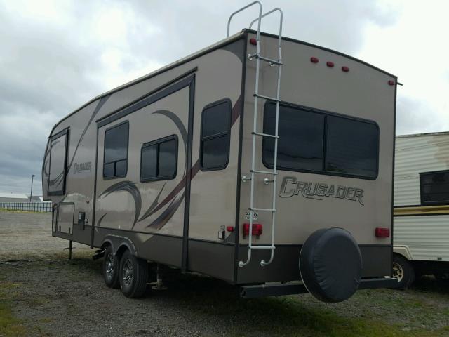 5ZT3CSXB5EG115522 - 2014 WILDWOOD CRUSADER BROWN photo 3