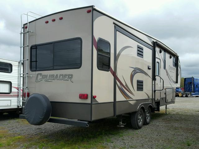 5ZT3CSXB5EG115522 - 2014 WILDWOOD CRUSADER BROWN photo 4