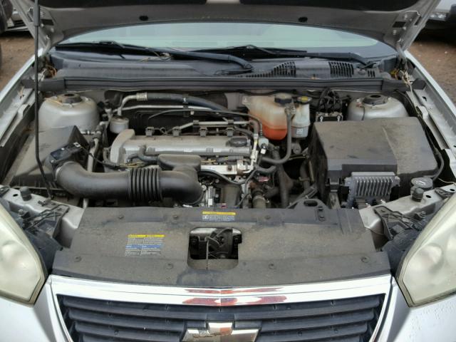 1G1ZS58F87F240582 - 2007 CHEVROLET MALIBU LS 银色 照片 7