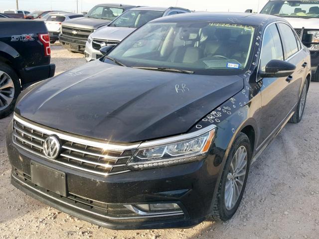 1VWBT7A31HC078375 - 2017 VOLKSWAGEN PASSAT SE BLACK photo 2