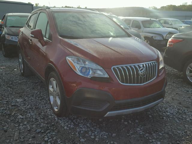 KL4CJASB7FB267416 - 2015 BUICK ENCORE RED photo 1