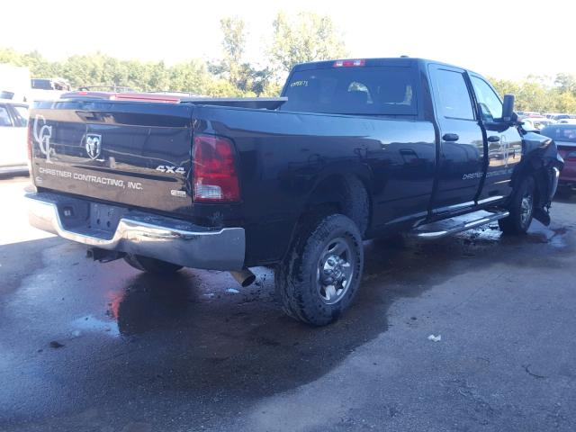 3C63D3GL5CG291850 - 2012 DODGE RAM 3500 S BLACK photo 4