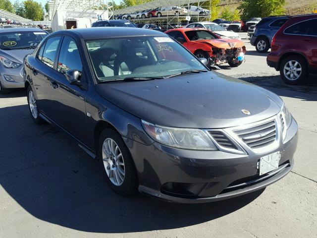 YS3FB49Y291018343 - 2009 SAAB 9-3 2.0T GRAY photo 1