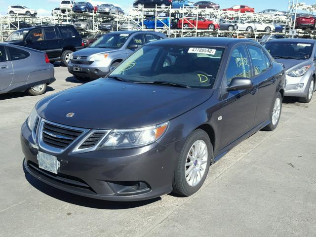 YS3FB49Y291018343 - 2009 SAAB 9-3 2.0T GRAY photo 2