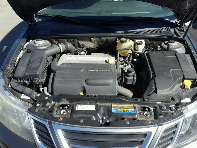 YS3FB49Y291018343 - 2009 SAAB 9-3 2.0T GRAY photo 7