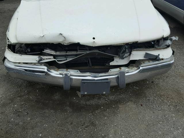 1G6DW52P2TR711175 - 1996 CADILLAC FLEETWOOD WHITE photo 9