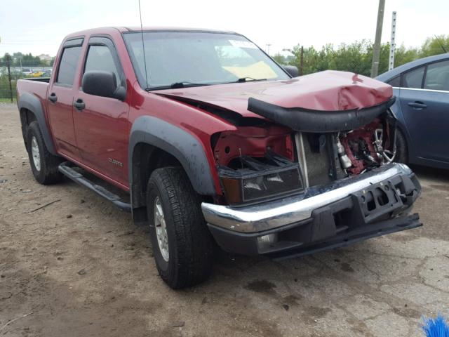 1GCDS136558154133 - 2005 CHEVROLET COLORADO RED photo 1