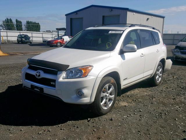 2T3BK31V29W013226 - 2009 TOYOTA RAV4 LIMIT WHITE photo 2