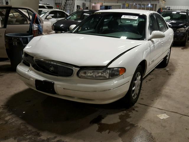 2G4WS52J211217607 - 2001 BUICK CENTURY CU WHITE photo 2