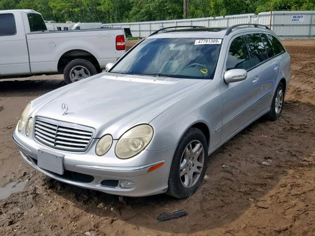 WDBUH65J24A375062 - 2004 MERCEDES-BENZ E 320 SILVER photo 2