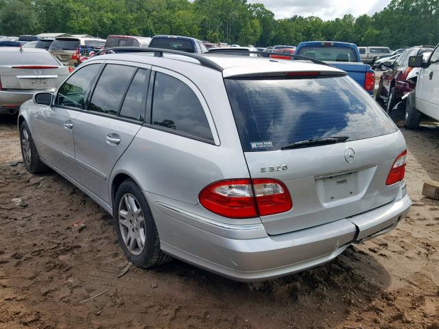 WDBUH65J24A375062 - 2004 MERCEDES-BENZ E 320 SILVER photo 3