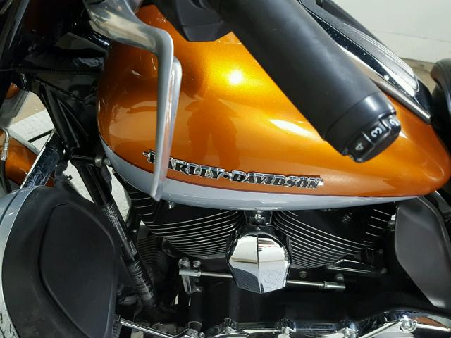 1HD1KEL13EB610033 - 2014 HARLEY-DAVIDSON FLHTK ELEC ORANGE photo 13