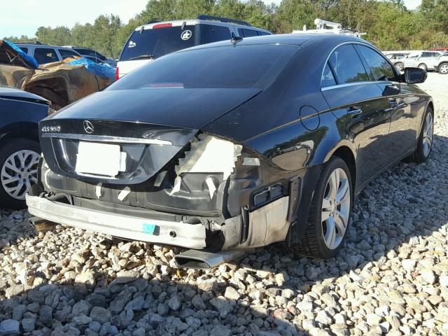 WDDDJ72X99A141180 - 2009 MERCEDES-BENZ CLS 550 BLACK photo 4