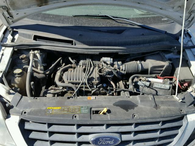 2FMZA576X5BA60851 - 2005 FORD FREESTAR S WHITE photo 7