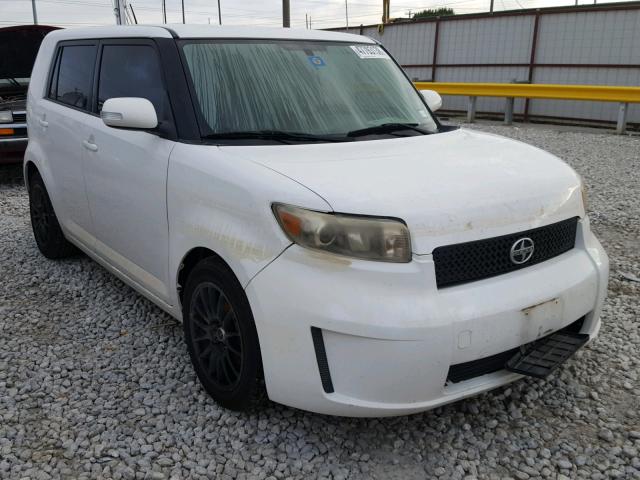 JTLKE50E991064553 - 2009 TOYOTA SCION XB WHITE photo 1