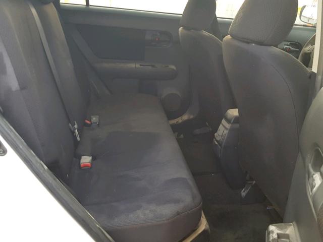 JTLKE50E991064553 - 2009 TOYOTA SCION XB WHITE photo 6