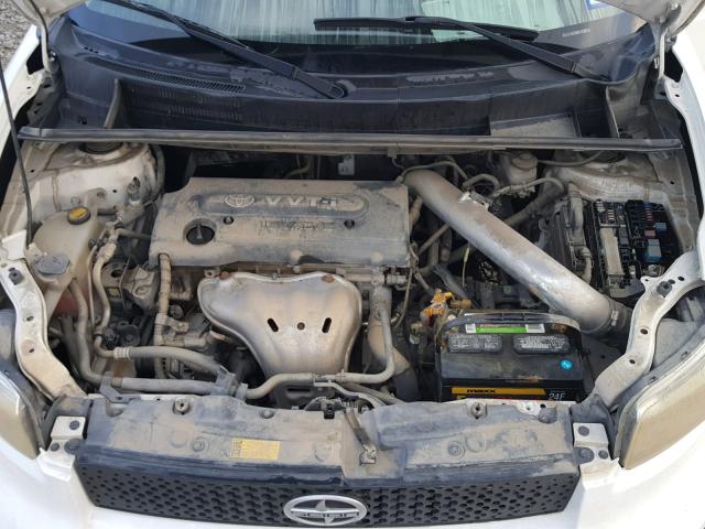 JTLKE50E991064553 - 2009 TOYOTA SCION XB WHITE photo 7