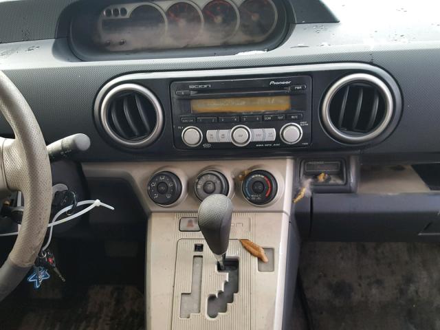 JTLKE50E991064553 - 2009 TOYOTA SCION XB WHITE photo 9
