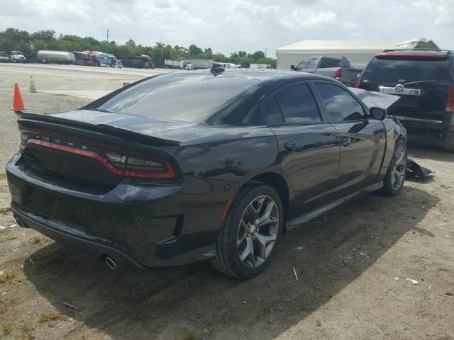 2C3CDXHG6JH313292 - 2018 DODGE CHARGER SX BLACK photo 4