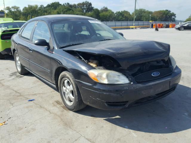 1FAFP55U44G174817 - 2004 FORD TAURUS SES BLACK photo 1