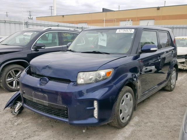 JTLZE4FE8EJ051058 - 2014 TOYOTA SCION XB Blau Foto 2