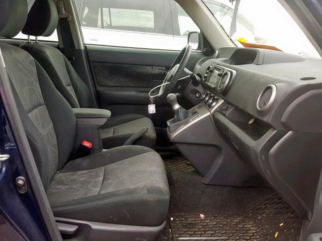 JTLZE4FE8EJ051058 - 2014 TOYOTA SCION XB Blau Foto 5