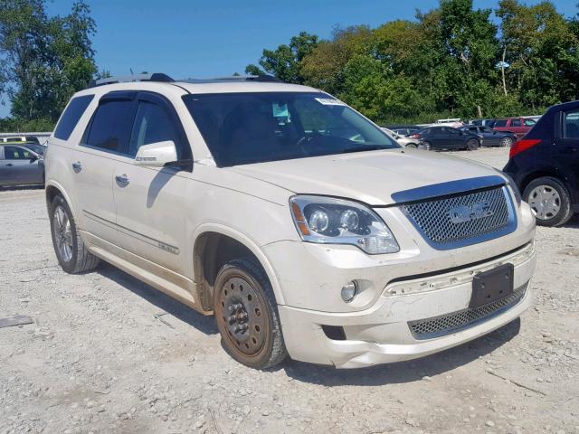 1GKKVTED9CJ146097 - 2012 GMC ACADIA DEN WHITE photo 1